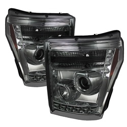 Spyder Auto Ford F-450 Super Duty 2011-2015 LED Halo DRL Headlights 5070289