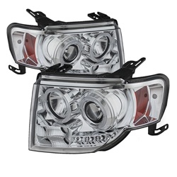Spyder Auto Ford Escape 2008-2012 DRL Projector Headlights (Halogen Model Only) 5074232