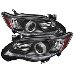 Spyder Auto Toyota Corolla 2011-2013 DRL LED Projector Headlights (Halogen Model Only) 5074263