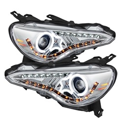 Spyder Auto Scion FR-S 2012-2014 CCFL Halo DRL Projector Headlights 5075376