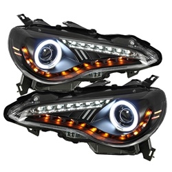 Spyder Auto Scion FR-S 2012-2014 CCFL Halo DRL Projector Headlights 5075383