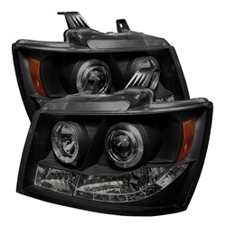 Spyder Auto Chevrolet Suburban 2500 2007-2013 LED Halo Projector Headlights 5078346