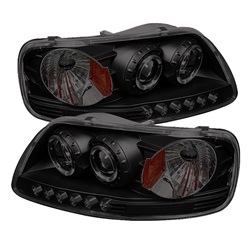 Spyder Auto Ford Expedition 1997-2002 LED Halo Projector Headlights 5078445