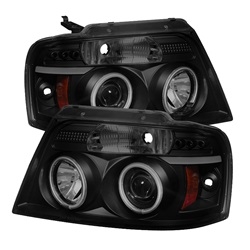 Spyder Auto Ford F-150 2004-2008 CCFL Halo LED Projector Headlights (Version 2) 5078834