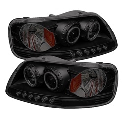 Spyder Auto Ford F-150 1997-2003 CCFL Halo LED Projector Headlights 5078858