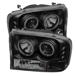 Spyder Auto Ford F-250 Super Duty 1999-2004 CCFL Halo LED Projector Headlights (Version 2) 5078865