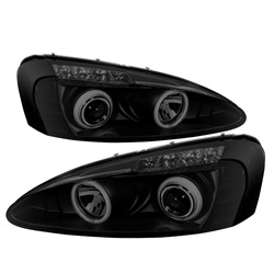 Spyder Auto Pontiac Grand Prix 2004-2008 CCFL Halo LED Projector Headlights 5079015