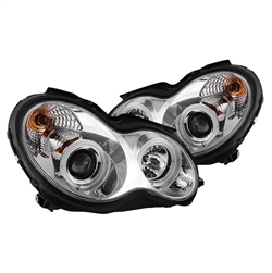 Spyder Auto Mercedes-Benz C32 AMG 2001-2005 CCFL Halo Projector Headlights (Halogen Model Only) 5081018