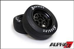 ALPHA R35 GT-R 15" DRAG WHEEL & SLICK PACKAGE