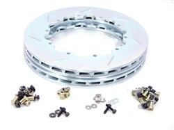 Girodisc 2pc Rear Rotor Ring Replacements for 04-07 STi