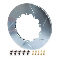 Girodisc 2pc Rear Rotor Ring Replacements For Audi RS4