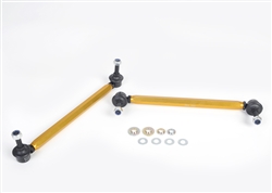Whiteline Front Sway Bar Link Assembly Heavy Duty Adjustable Steel Ball BMW 128i 2008-2011 KLC154