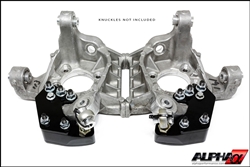 ALPHA PERFORMANCE R35 GT-R KNUCKLE CONVERSION KIT FOR 15" DRAG WHEELS