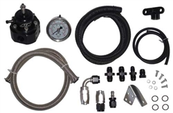 MAP AFPR Push Lock Install Kit with AEM Fuel Pressure Regulator Evo X MAP-AFPR-EVOX-PL