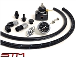 STM 90-99 DSM FUEL RETURN KIT FUELAB FPR AND GAUGE