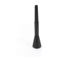 Torque Solution Black Billet Shorty Antenna : Ford Mustang 2010-2013