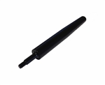 Torque Solution Short Billet Radio Antenna (Black): Ford Mustang 1979-2009