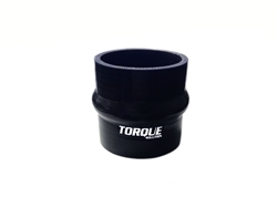 Torque Solution Hump Silicone Coupler: 2.75" Black Universal