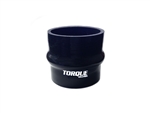 Torque Solution Hump Silicone Coupler: 3" Black Universal