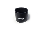 Torque Solution Straight Silicone Coupler: 2.5" Black Universal