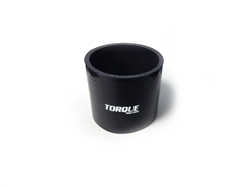 Torque Solution Straight Silicone Coupler: 3.5" Black Universal