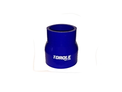 Torque Solution Transition Silicone Coupler: 2" to 2.5" Blue Universal