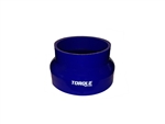 Torque Solution Transition Silicone Coupler: 4" to 5" Blue Universal