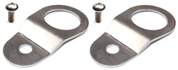 Torque Solution Radiator Mount Combo (Silver) : Mitsubishi Evolution 7/8/9