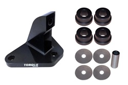 Torque Solution Mustache Bar Eliminator w/ Urethane Bushings: Mitsubishi Evo 7/8/9 2001-2006