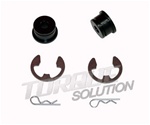 Torque Solution Shifter Cable Bushings: Mitsubishi Evolution VII-IX  2001-06 (6Spd)