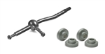 Torque Solution Short Shifter and Base Bushing Combo: Mitsubishi Evolution X 2008-14