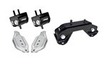 Torque Solution Engine / Transmission Mount Kit w/ Mount Plates: Subaru WRX 2006-2015 / STI 2006-2016