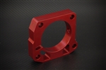 Torque Solution Throttle Body Spacer (Red): Honda S2000 2000-2005 AP1