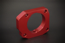 Torque Solution Throttle Body Spacer (Red): Acura CL & TL-P 2001-2003