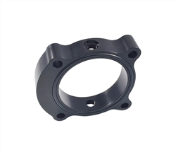 Torque Solution Throttle Body Spacer (Black): Kia Optima 2.0T