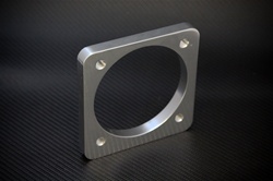 Torque Solution Billet Throttle Body Flange: Fits Infiniti Q45 80/90mm / Accufab / Mustang 5.0 86-93