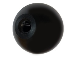 Torque Solution Delrin 50mm Round Shift Knob: Universal 10x1.25