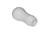 Torque Solution Delrin Tear Drop Tall Shift Knob (White): Universal 10x1.25