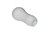 Torque Solution Delrin Tear Drop Tall Shift Knob (White): Universal 10x1.5