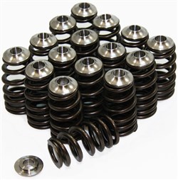 GSC Power Division: Mitsubishi 4G63 Single High Pressure Beehive Spring, Titanium Retainer for use with stock seat