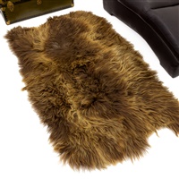 Blonde Brown Quad Rug Big Rugs Sheepskin