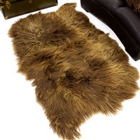 Blonde Brown Quad Rug Big Rugs Sheepskin