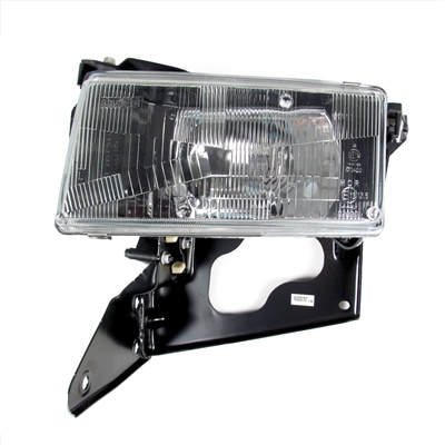 Driver Side (LH) Headlamp Assembly with Actuator Motor - Europe RH Rule of Road T84 Factory Part nos. 10351407, 10320757 - SMC Performance and Auto Parts