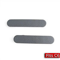 Pair of Door Pull Handle Plugs in Gray (36I) Factory Part no. 10348281 - SMC Performance and Auto Parts