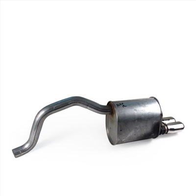 Passenger Side NPP Muffler and Tailpipe Assembly with Stainless Tips and Flow Valve Factory Part nos. 15923966, 10352030 - SMC Performance and Auto Parts