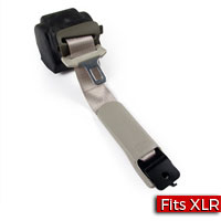 Shale Passenger Side Seat Belt with Retractor and Shale Lower Trim Ring Factory Part no. 10354127 - SMC Performance and Auto Parts