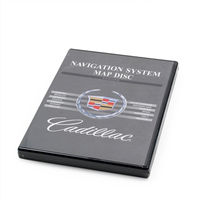 Cadillac Navigation System Map Disc for Europe with Manual Factory Part nos. 10389457, 10348778 - SMC Performance and Auto Parts