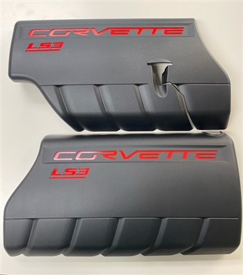 C6 LS3 Engine beauty Covers 12600987 , 12600988 - SMC Performance and Auto Parts