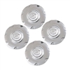 Set of 4 Chrome Wheel Center Caps for a 2006-2008 Cadillac XLR with 7 Spoke Wheels - SMC Performance and Auto Parts