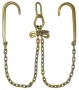 <h3>Low Profile V-Chain 2ft Legs w/ 15" J-hooks</h3>